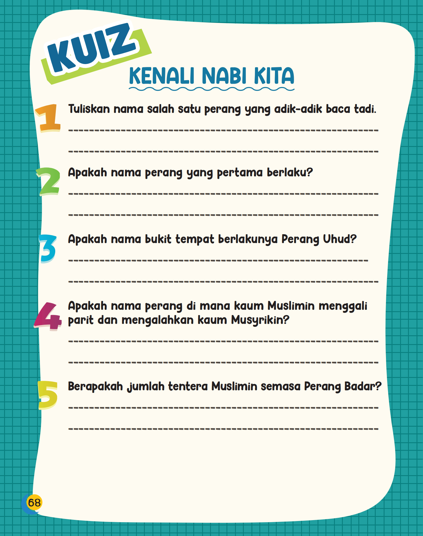 [AKAN TERBIT] PRE ORDER - KOLEKSI PERISTIWA DALAM HIDUP NABI MUHAMMAD SAW