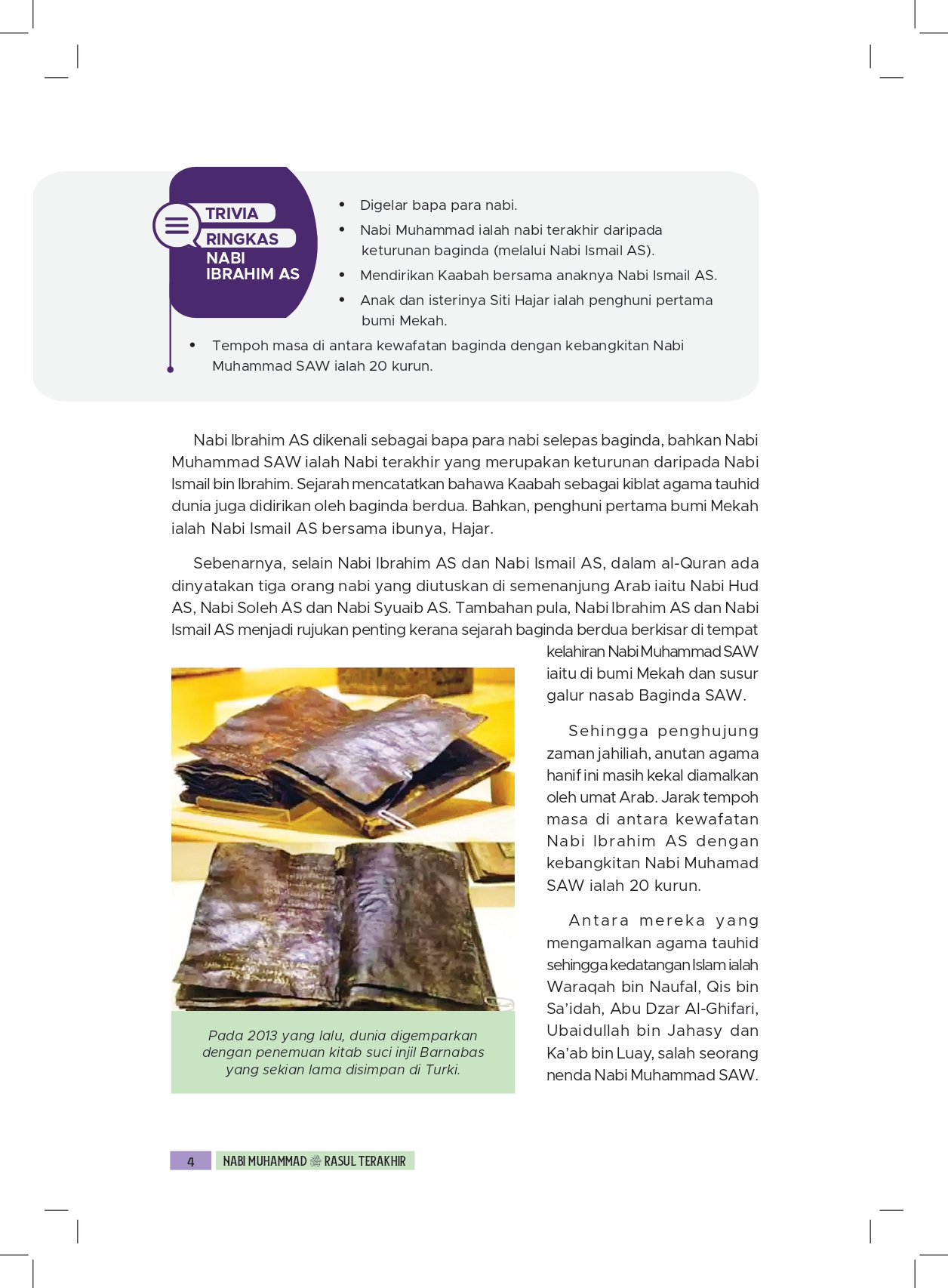 MUHAMMAD RASUL TERAKHIR