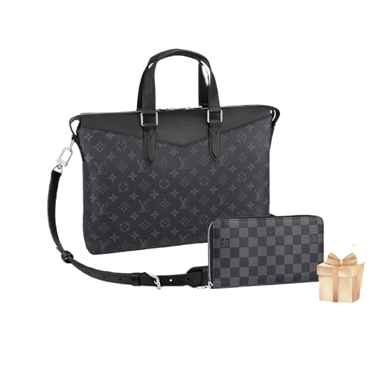 【2024】LV LOUIS VUITTON ブリーフケース・エクスプローラー 長財布 2点セット お得 M40566+N60111