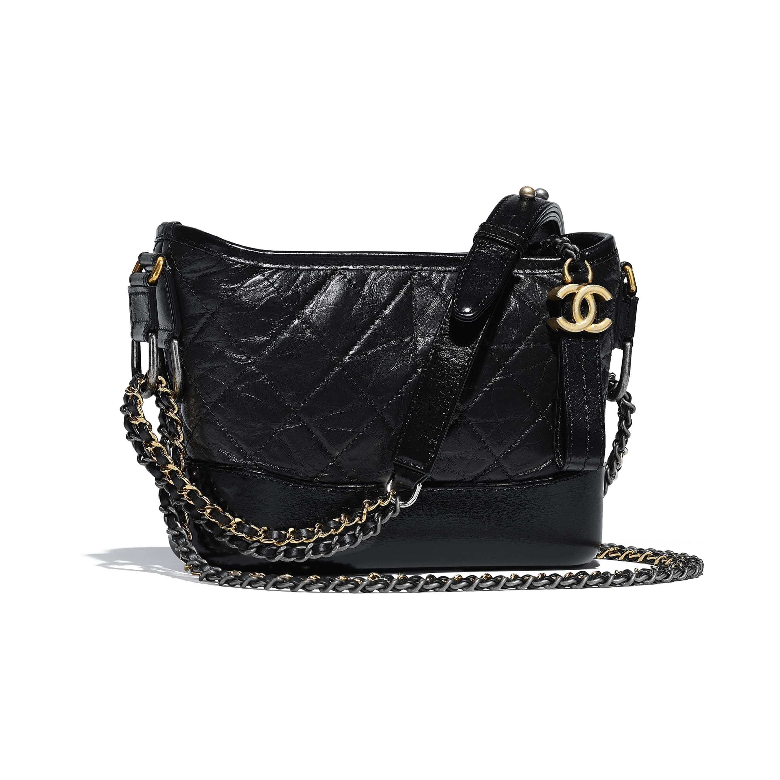 【CHANEL】ガブリエルスモールホーボーバッグ ブラック