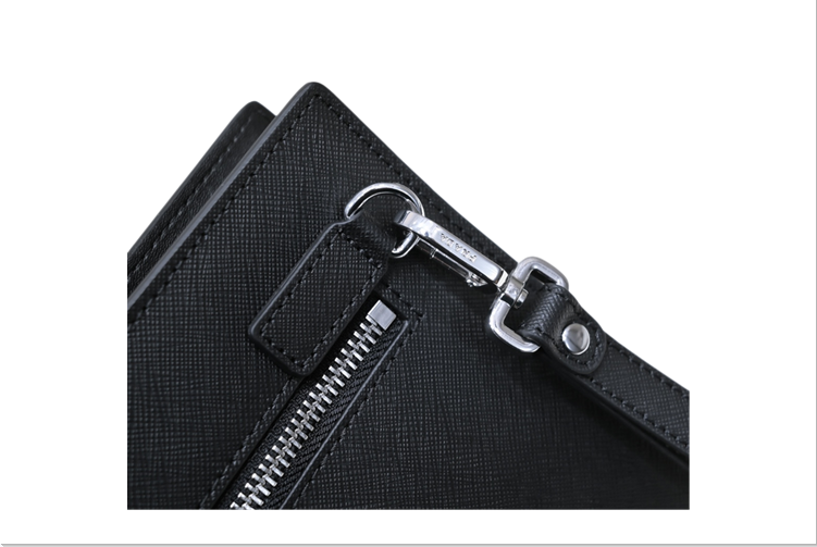 【2024】【PRADA  公式 旗艦店】プラダ   クラッチバッグ   当日出荷 好評に付き再入荷！  黒 27*17*6 CM