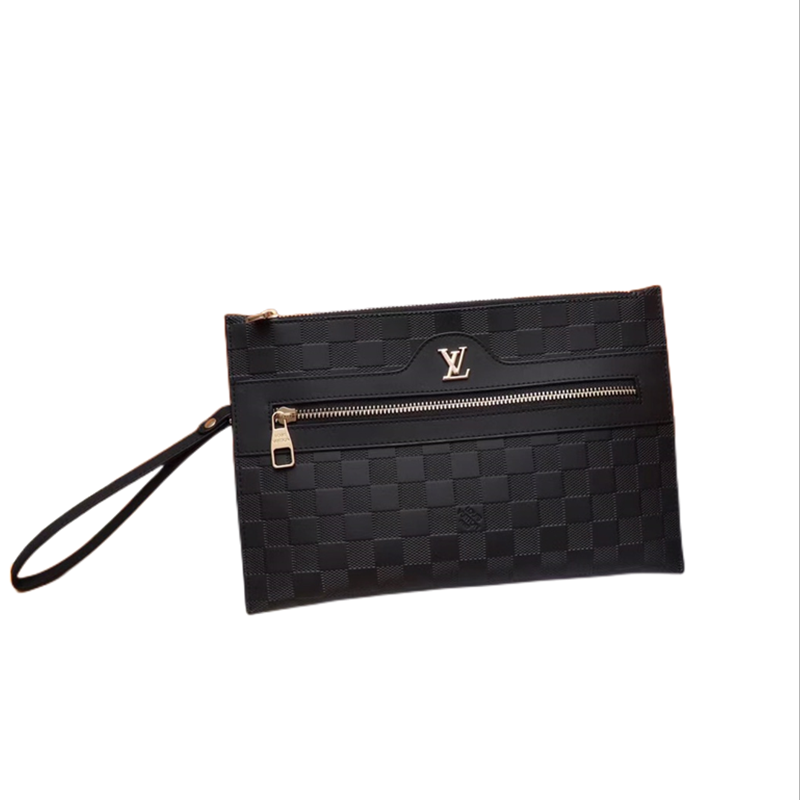 【2024】【 LOUIS VUITTON公式 旗艦店】ルイヴィトン    クラッチバッグ  当日出荷 好評に付き再入荷！黒 28*18*1CM