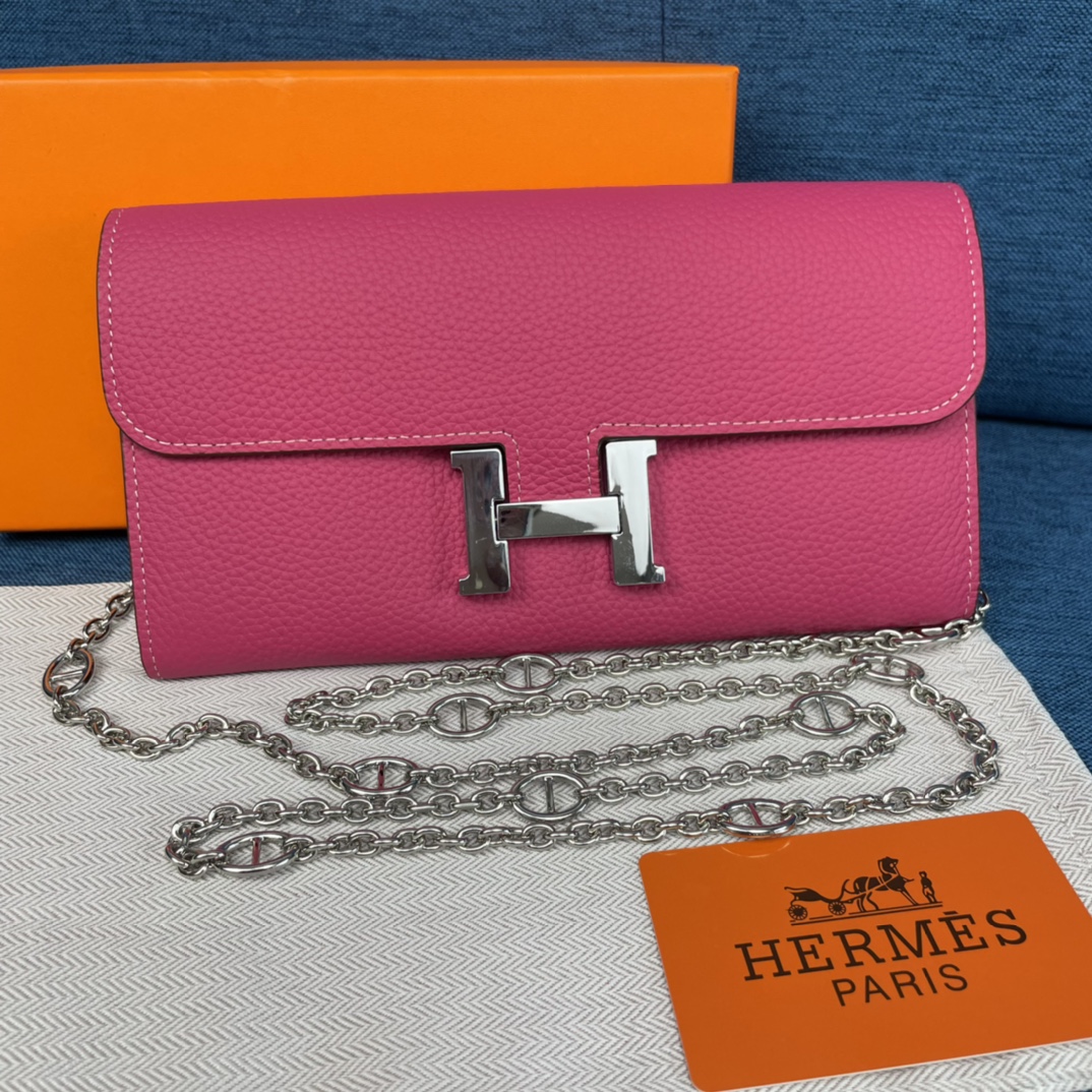 【2024】HERMÈS ショルダー & 長財布 9カラー 22X11CM