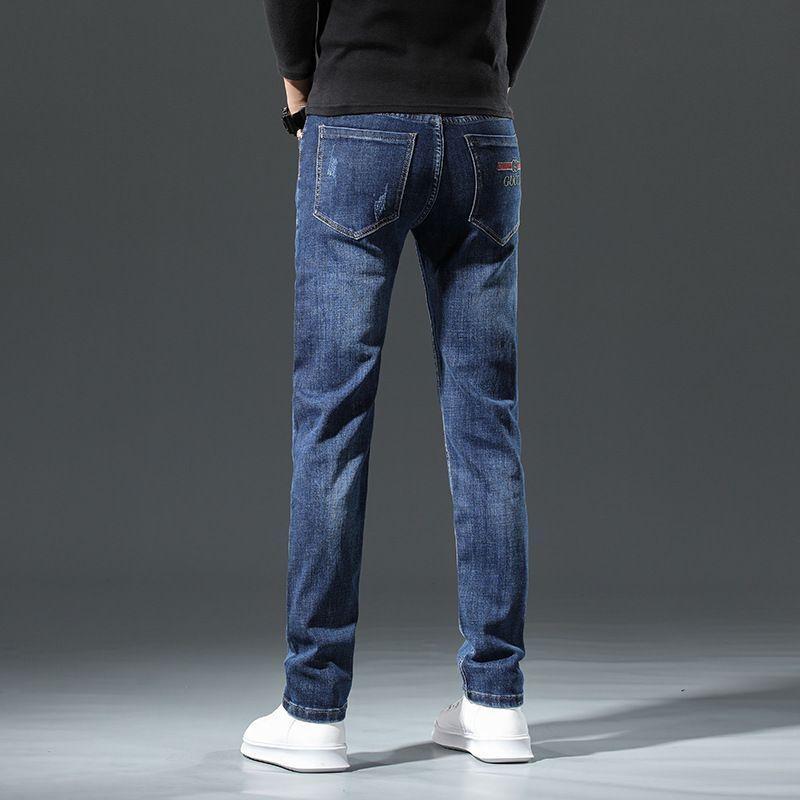 公式旗艦店 GUCCI刺繍ロゴ　　　新作ジーンズ