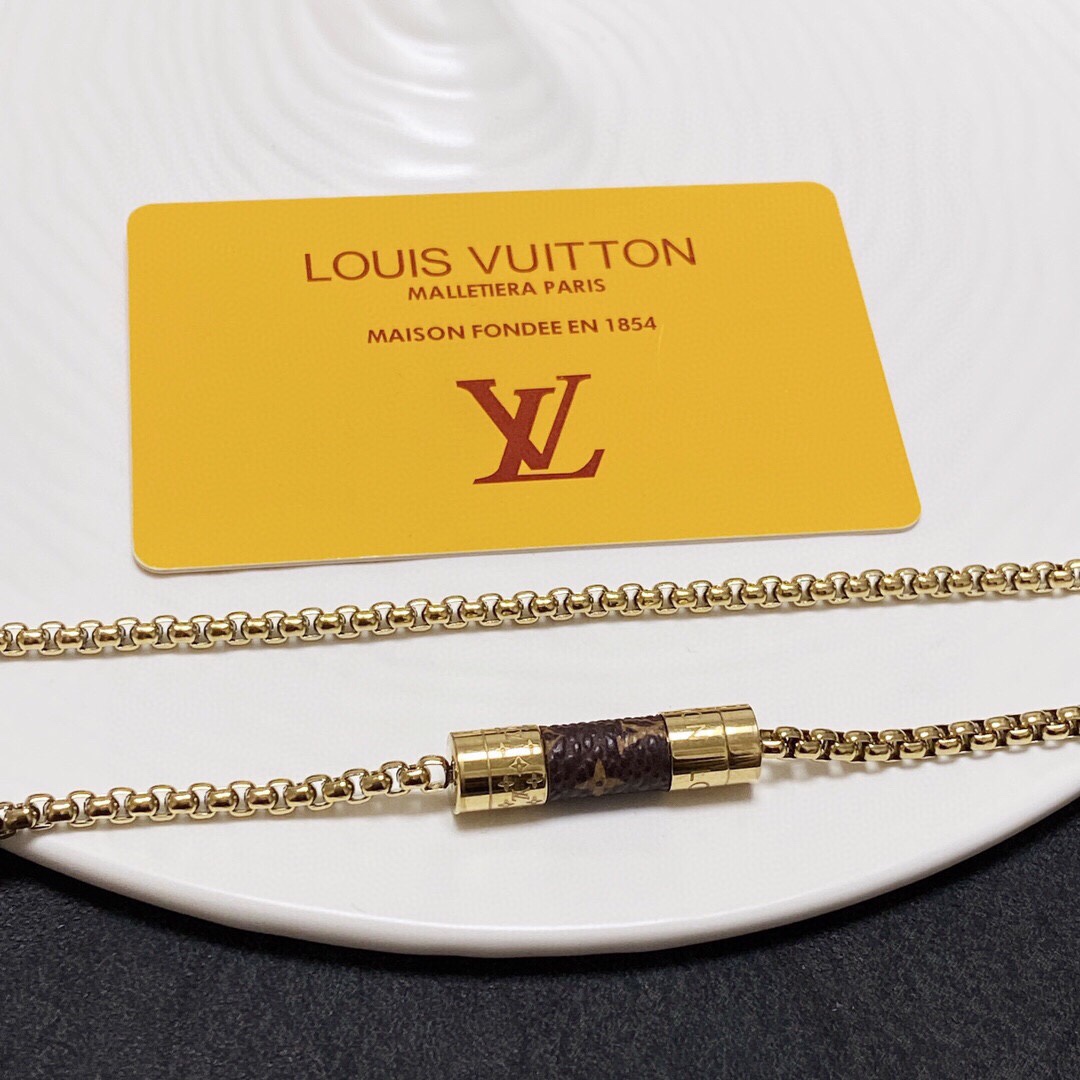 【2024】【 LOUIS VUITTON】ネックレス、新しいネックレス万能シンプルファッションオーナメント