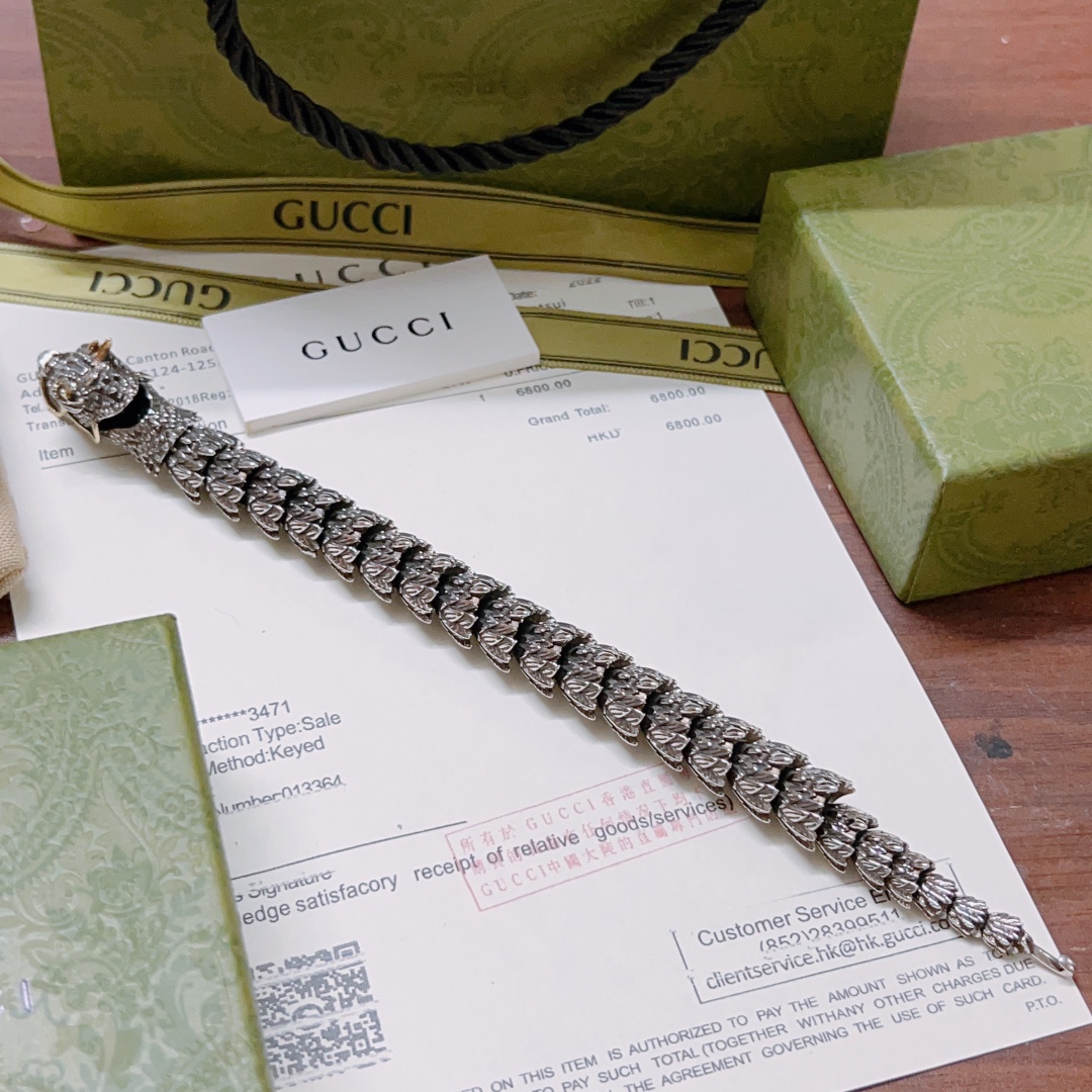 【 GUCCI】ブレスレット、ファッションシンプルなスタイル