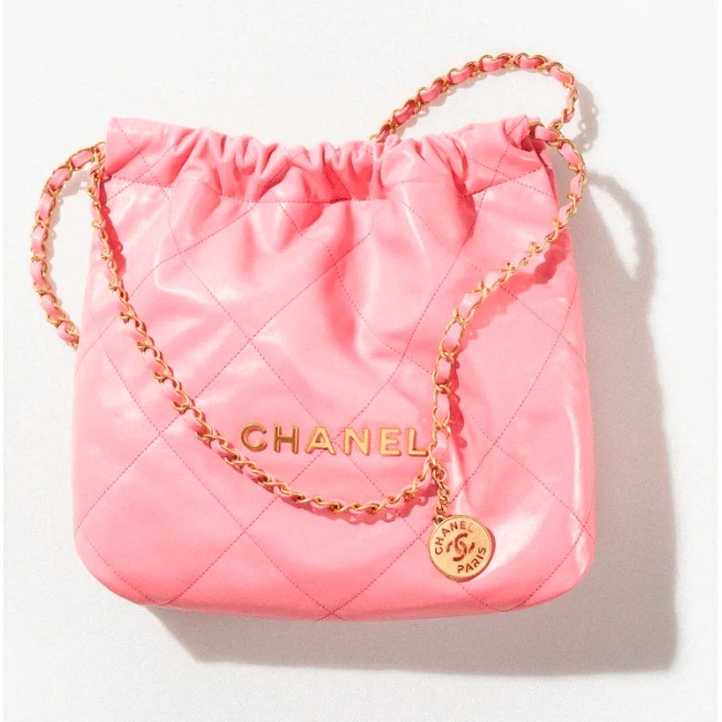 【CHANEL】シャネル22 ハンドバックショルダーバッグ