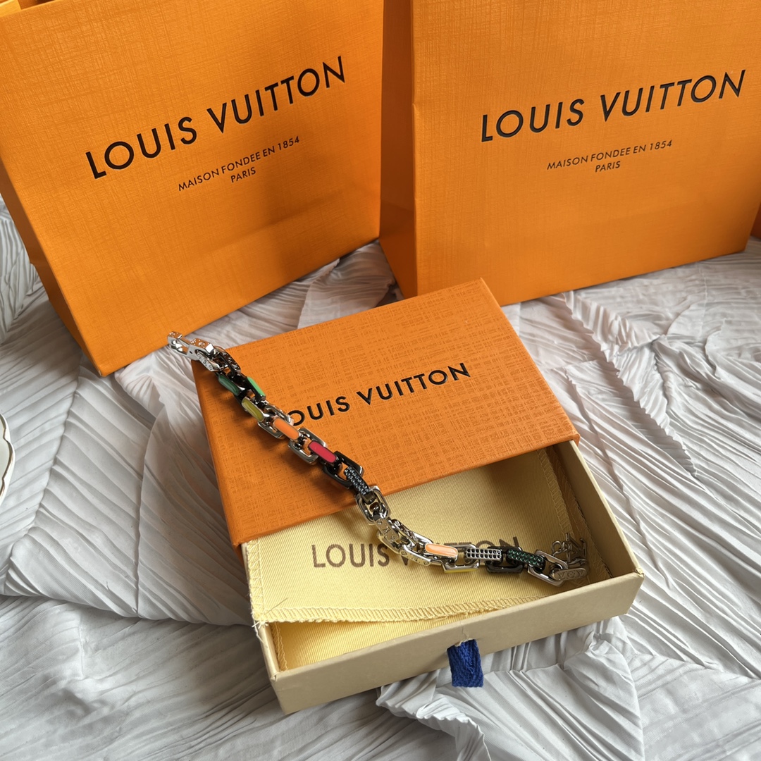 【2024】LV Louis Vuitton（ルイヴィトン）PARADISE CHAIN ブレスレットMP3334