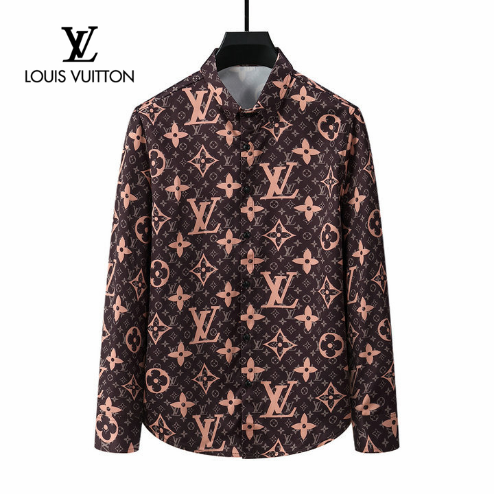 【2024】LV Louis Vuitton ルイヴィトン  長袖シャツ 2カラー