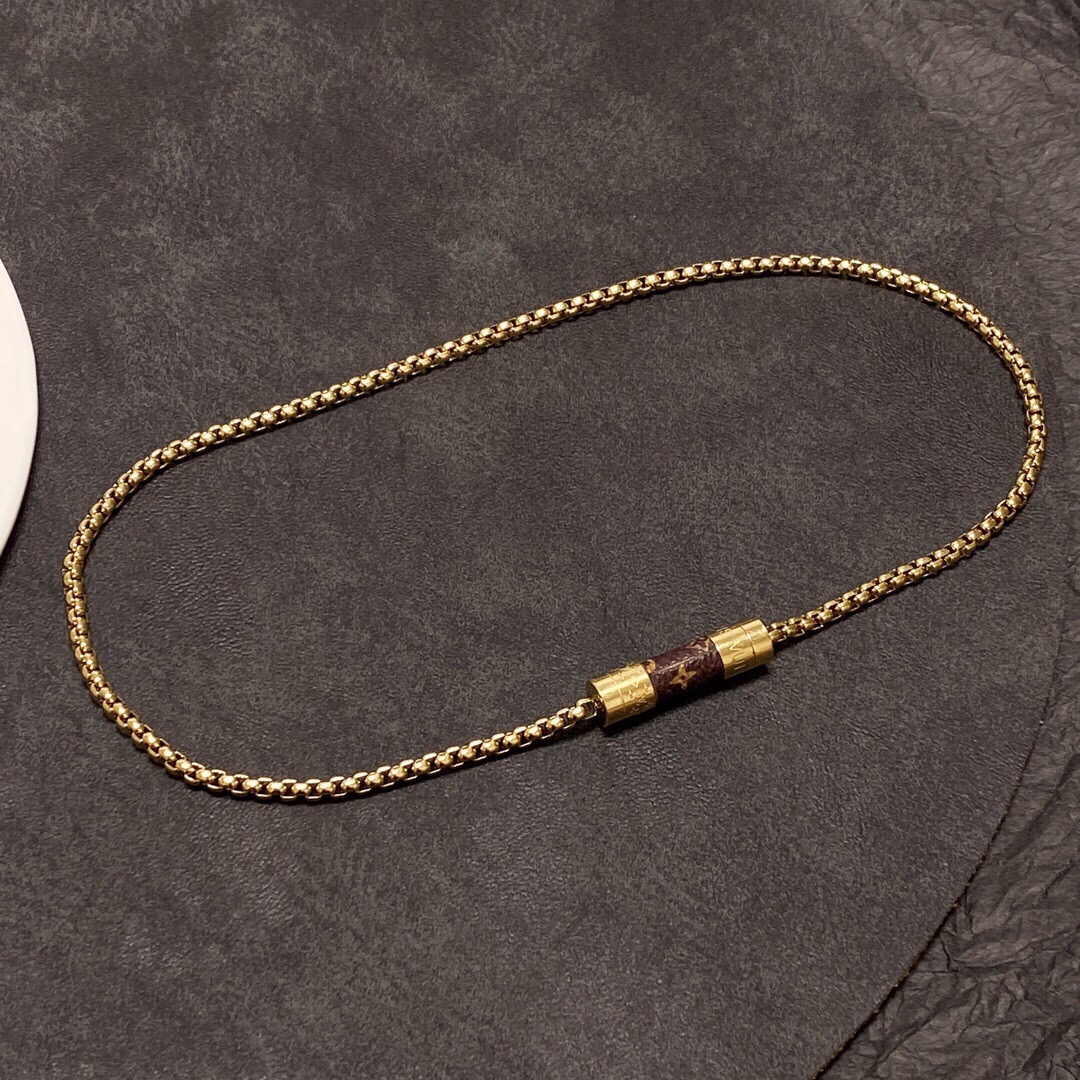 【2024】【 LOUIS VUITTON】ネックレス、新しいネックレス万能シンプルファッションオーナメント