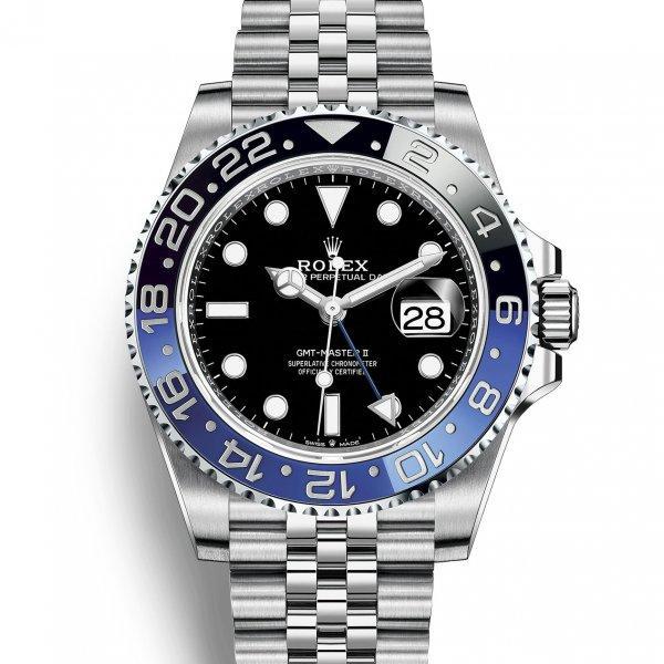 【2024】ROLEX GMTマスターⅡ ウォッチ : オイスタースチール - M126710BLNR-0002