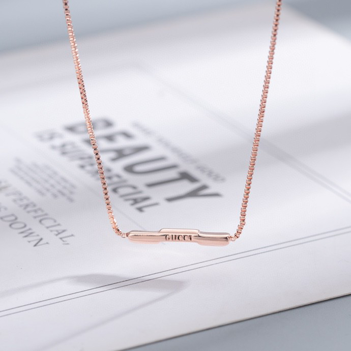 【2024】【GUCCI】ネックレス、新しいネックレス万能シンプルファッションオーナメント