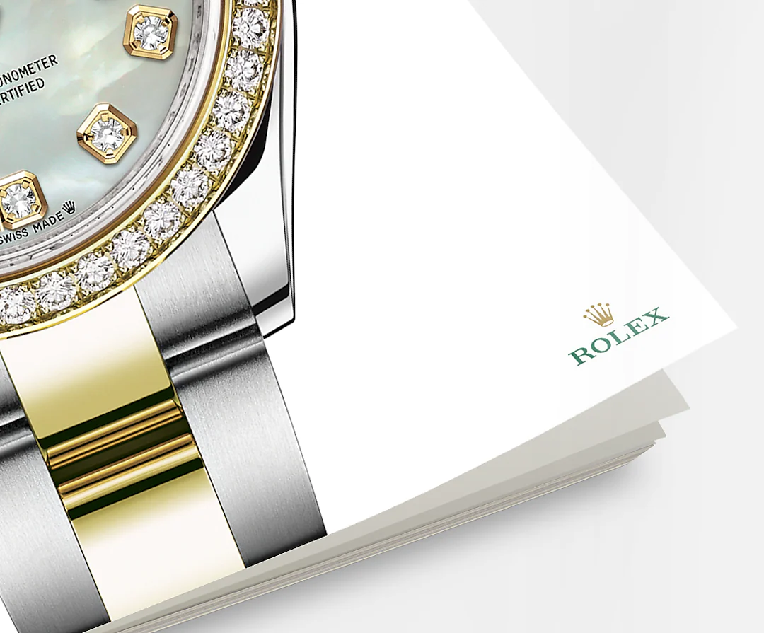 ROLEX レディ デイトジャスト オイスター 28 mm オイスタースチール＆イエローゴールド ダイヤモンド