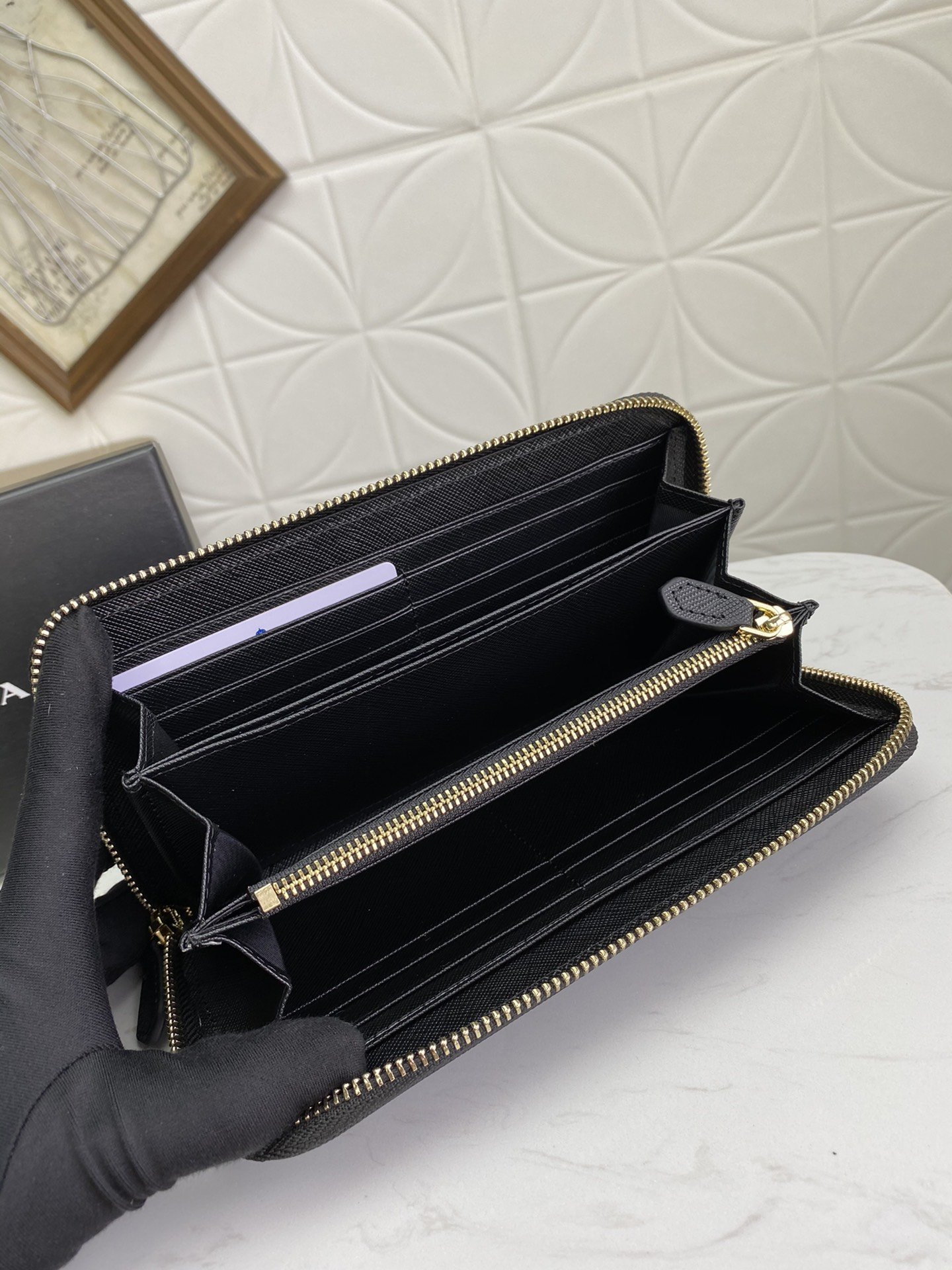 【2024】PRADA（プラダ） 財布19x12cm