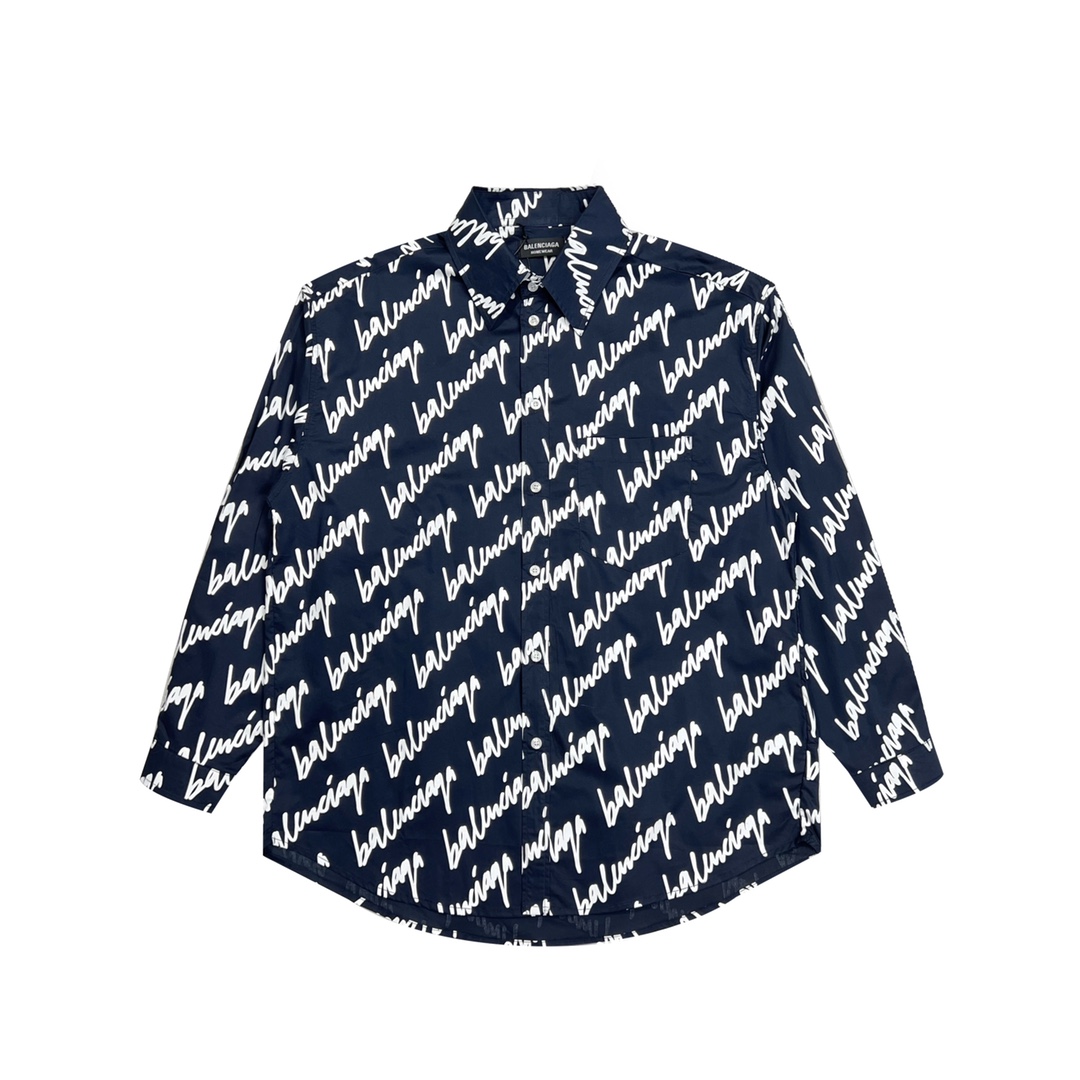 【2024】【BALENCIAGA  公式旗艦店】バレンシアガ   シャツ ご好評に付き再入荷！