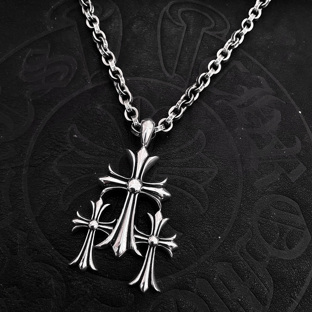 【2024】【Chrome Hearts】ネックレス、新しいネックレス万能シンプルファッションオーナメント