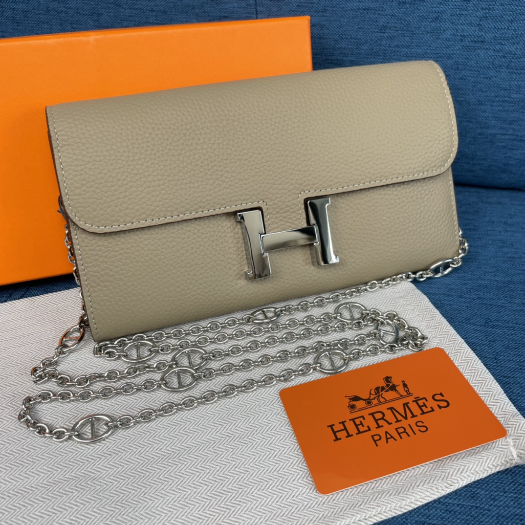 【2024】HERMÈS ショルダー & 長財布 9カラー 22X11CM