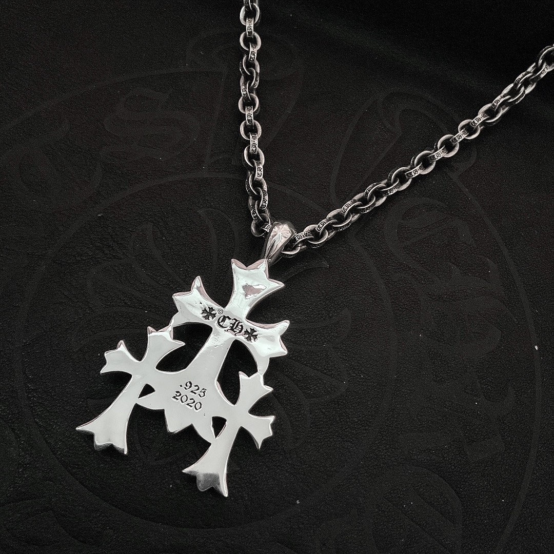 【2024】【Chrome Hearts】ネックレス、新しいネックレス万能シンプルファッションオーナメント