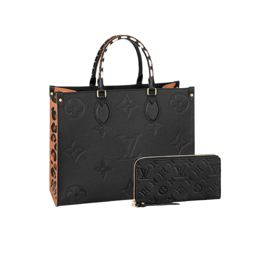 LOUIS VUITTON オンザゴー MM 長財布 2点セット お得 M58522+M61864