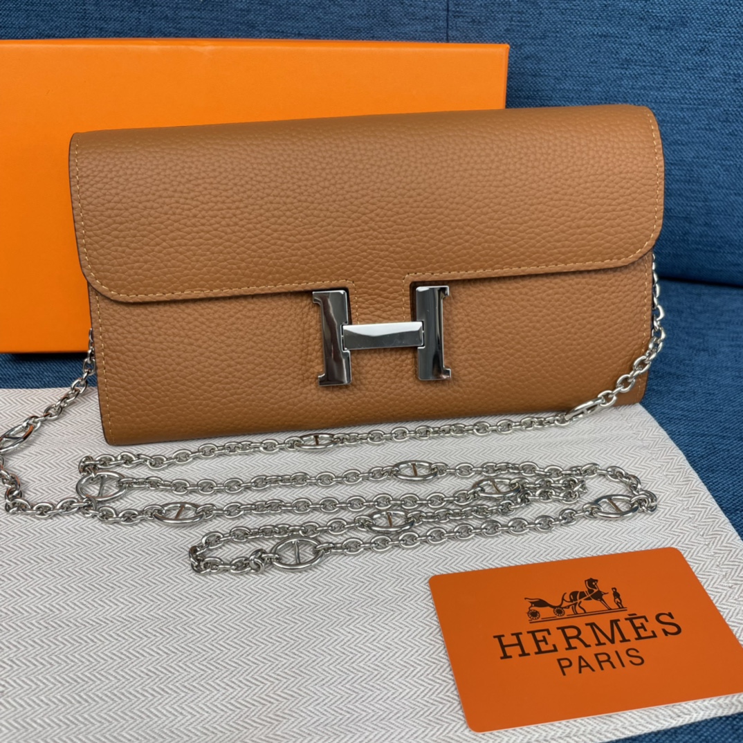【2024】HERMÈS ショルダー & 長財布 9カラー 22X11CM
