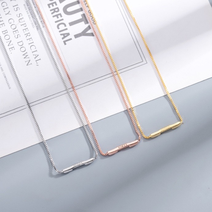 【2024】【GUCCI】ネックレス、新しいネックレス万能シンプルファッションオーナメント