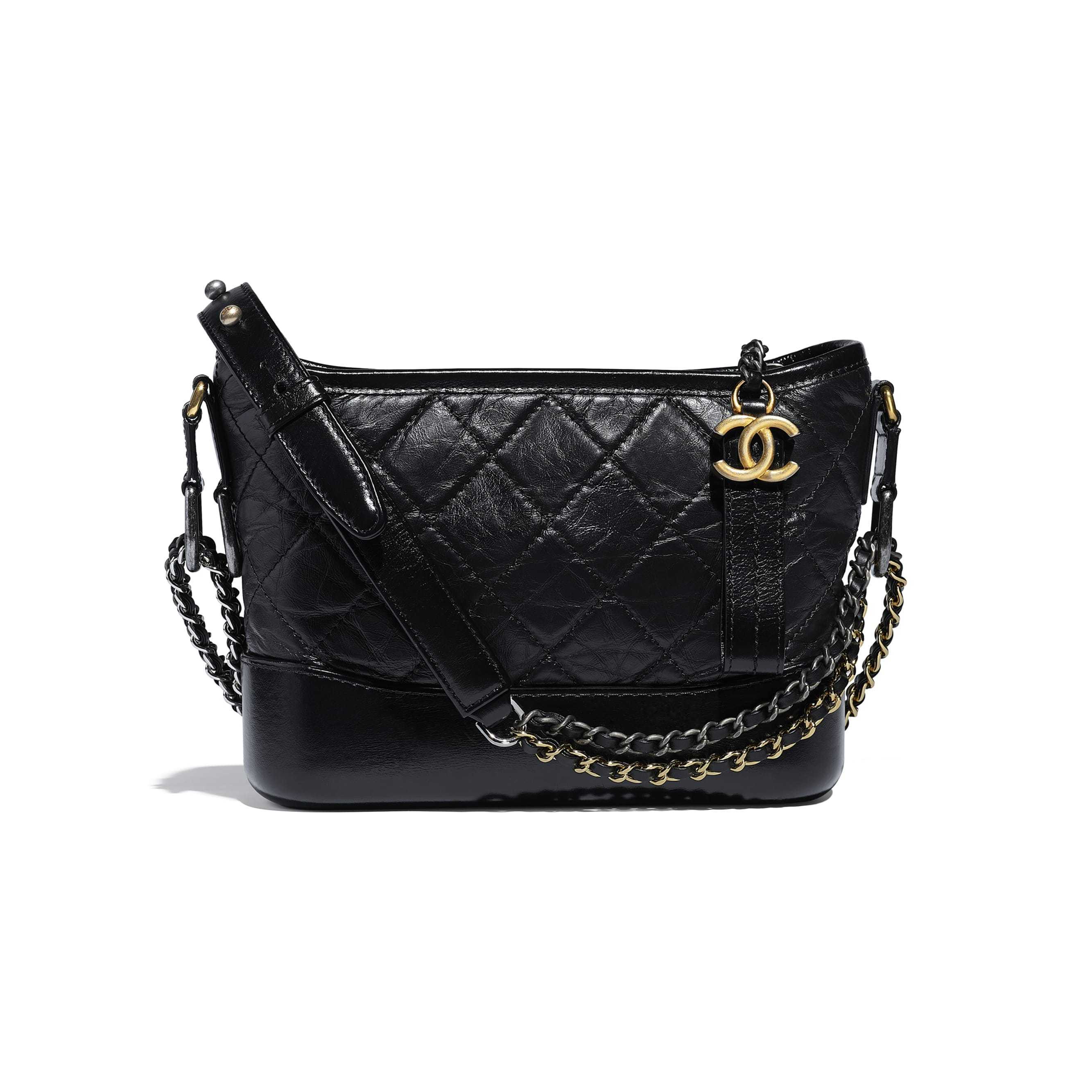 【CHANEL】ガブリエルスモールホーボーバッグ ブラック