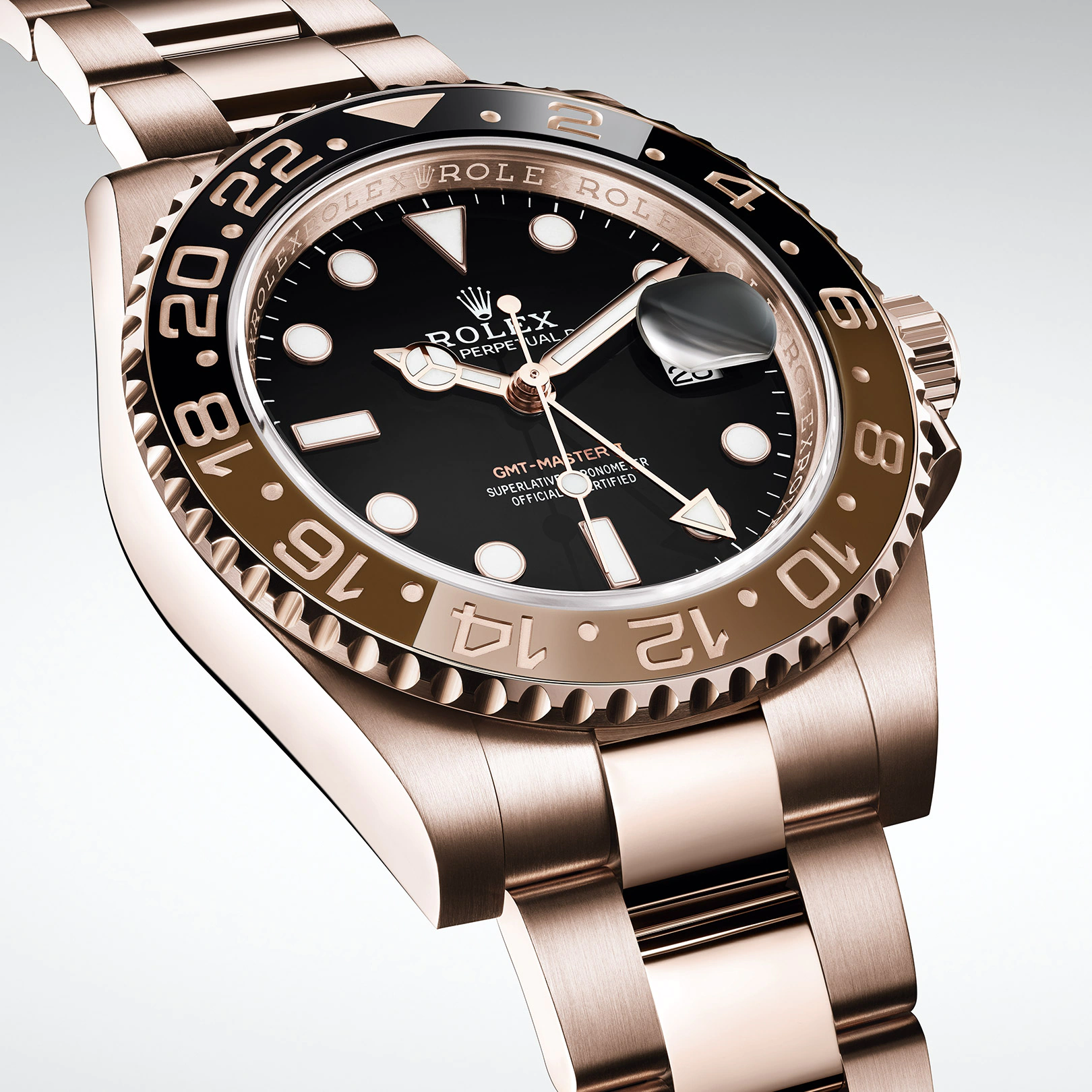 【2024】ROLEX GMTマスターⅡ オイスター 40 mm エバーローズゴールド