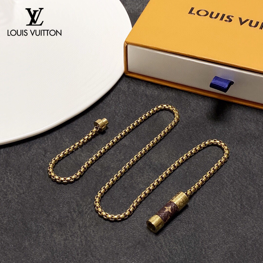 【2024】【 LOUIS VUITTON】ネックレス、新しいネックレス万能シンプルファッションオーナメント