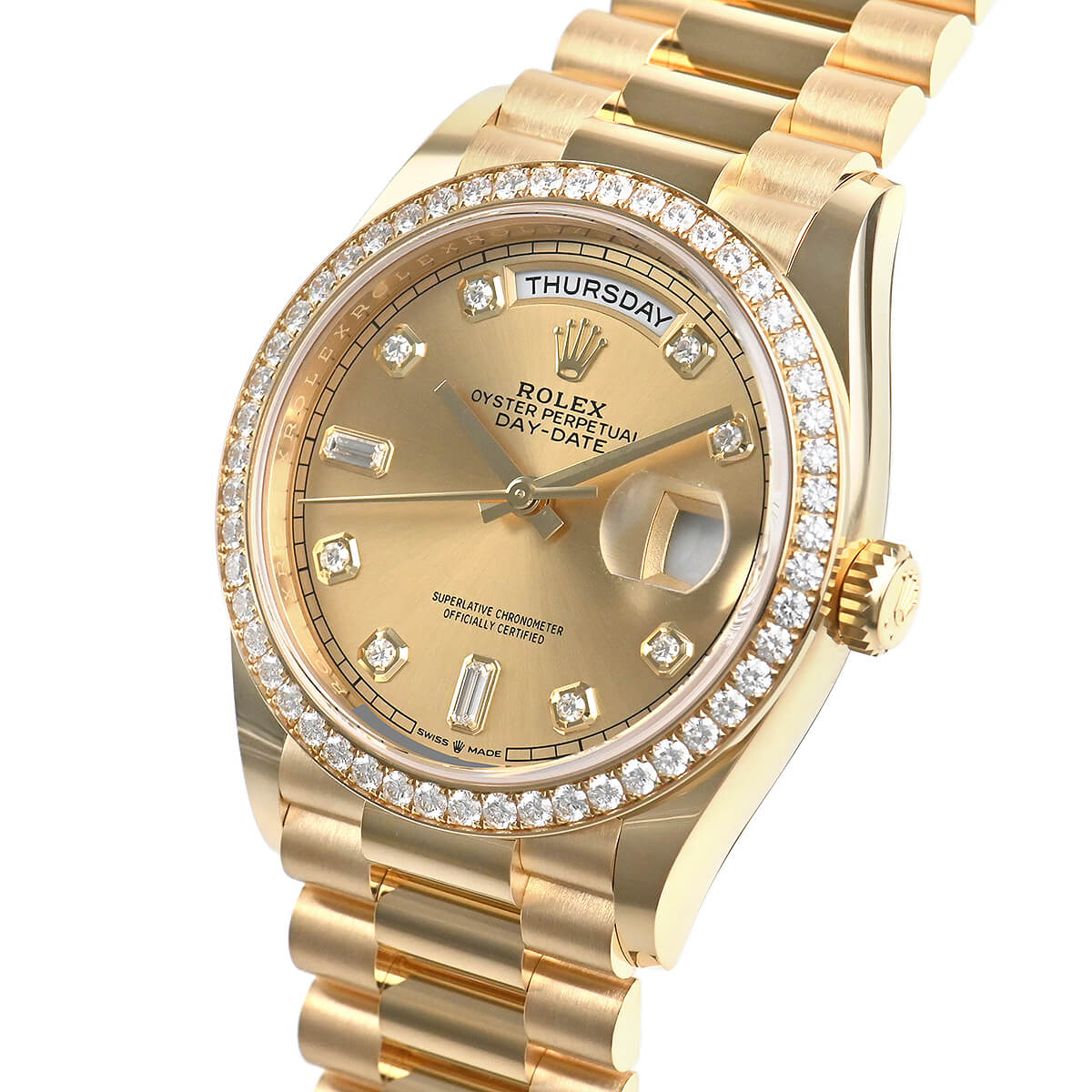 ROLEX ロレックス デイデイト36 128348RBR