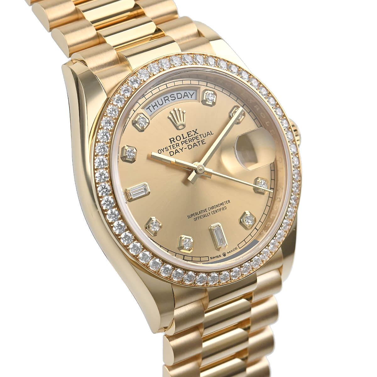 ROLEX ロレックス デイデイト36 128348RBR