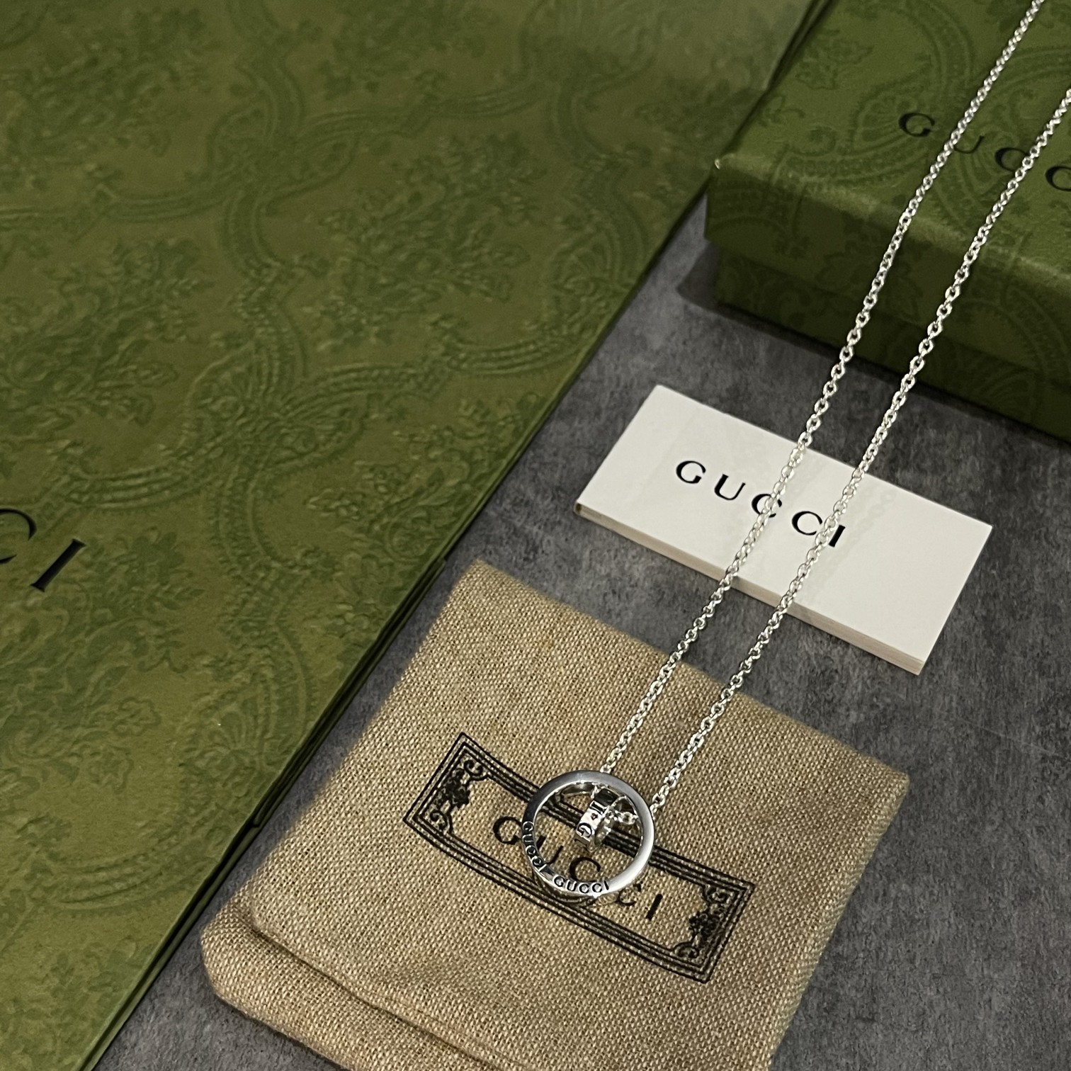 【2024】【GUCCI】ネックレス、新しいネックレス万能シンプルファッションオーナメント