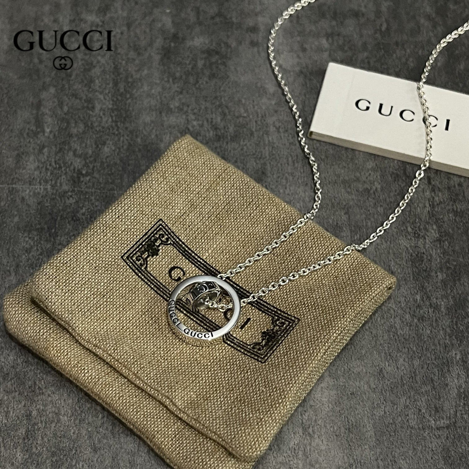 【2024】【GUCCI】ネックレス、新しいネックレス万能シンプルファッションオーナメント