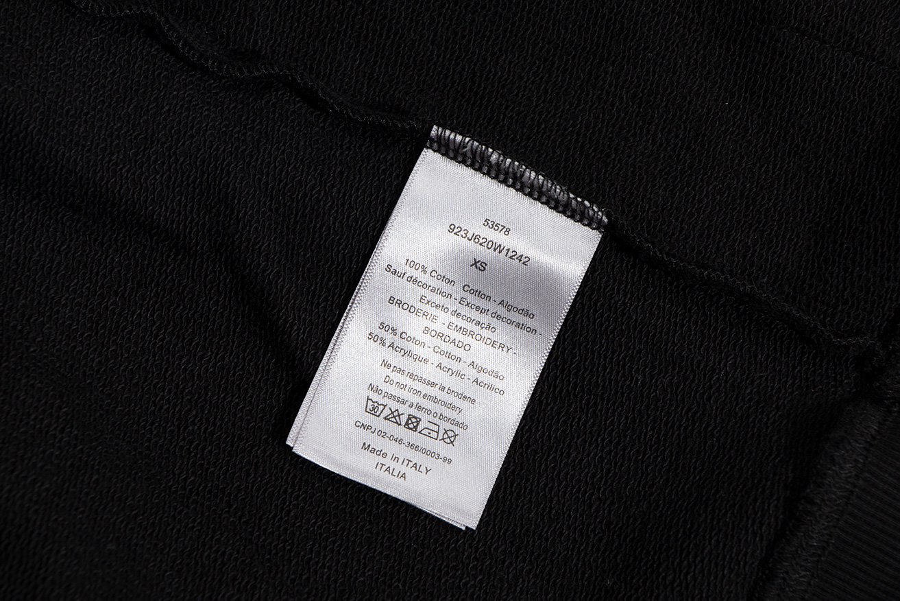 【DIOR 公式旗艦店】ディオール  パーカー スウェットご好評に付き再入荷！