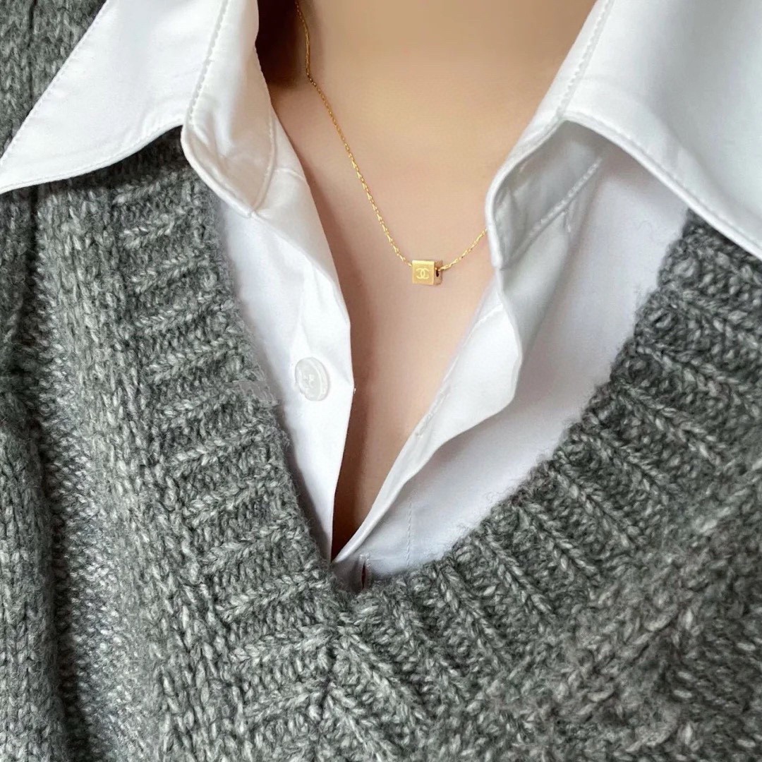 【2024】【CHANEL】ネックレス、新しいネックレス万能シンプルファッションオーナメント