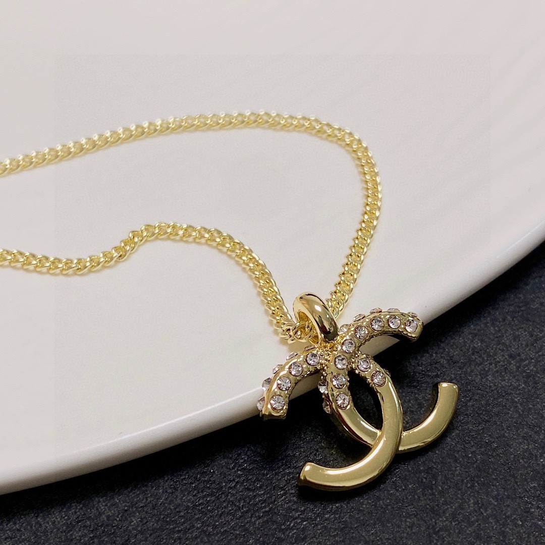 【CHANEL】ネックレス、新しいネックレス万能シンプルファッションオーナメント