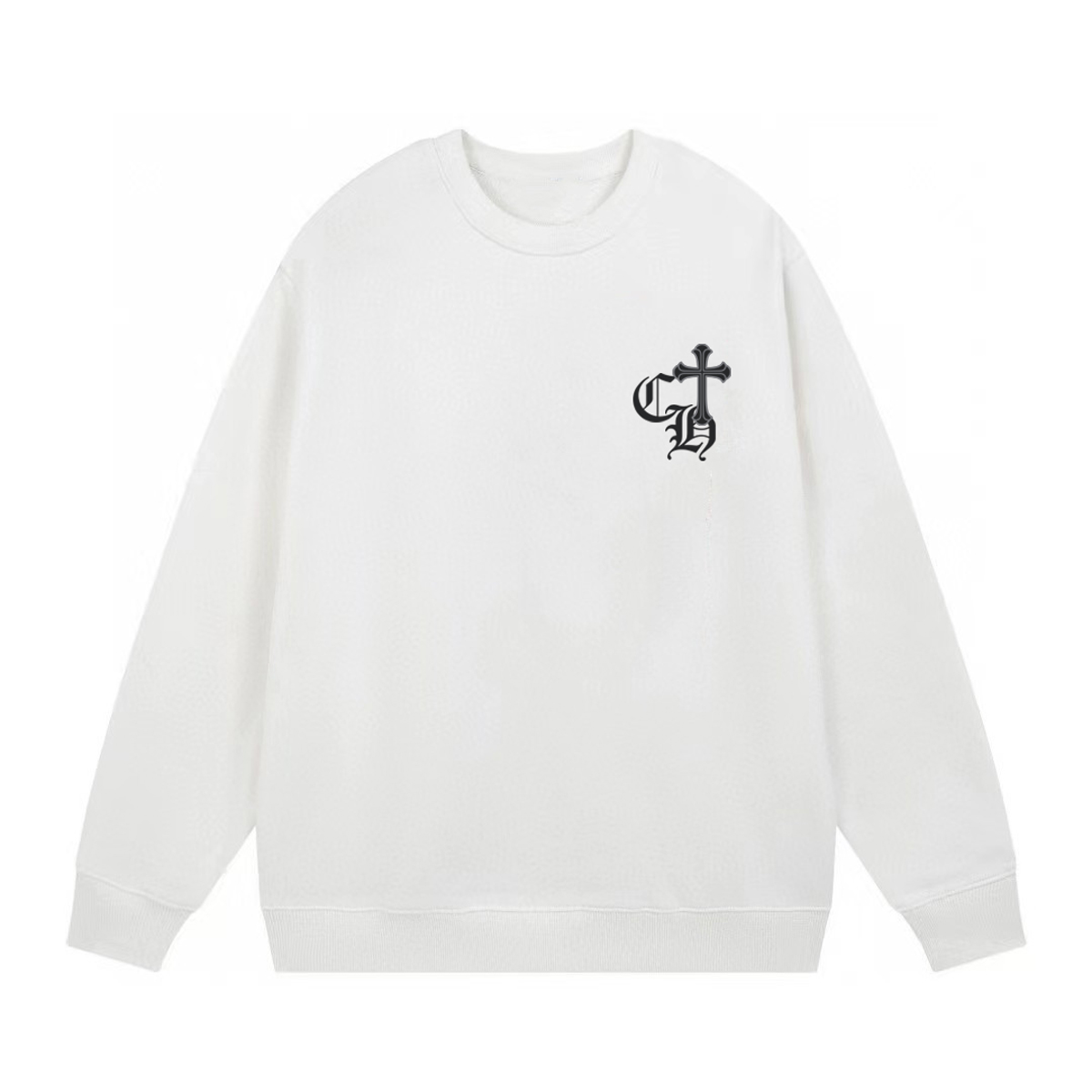 【CHROME HEARTS公式旗艦店】クロムハーツ 丸首の衛衣 スウェット ご好評に付き再入荷！