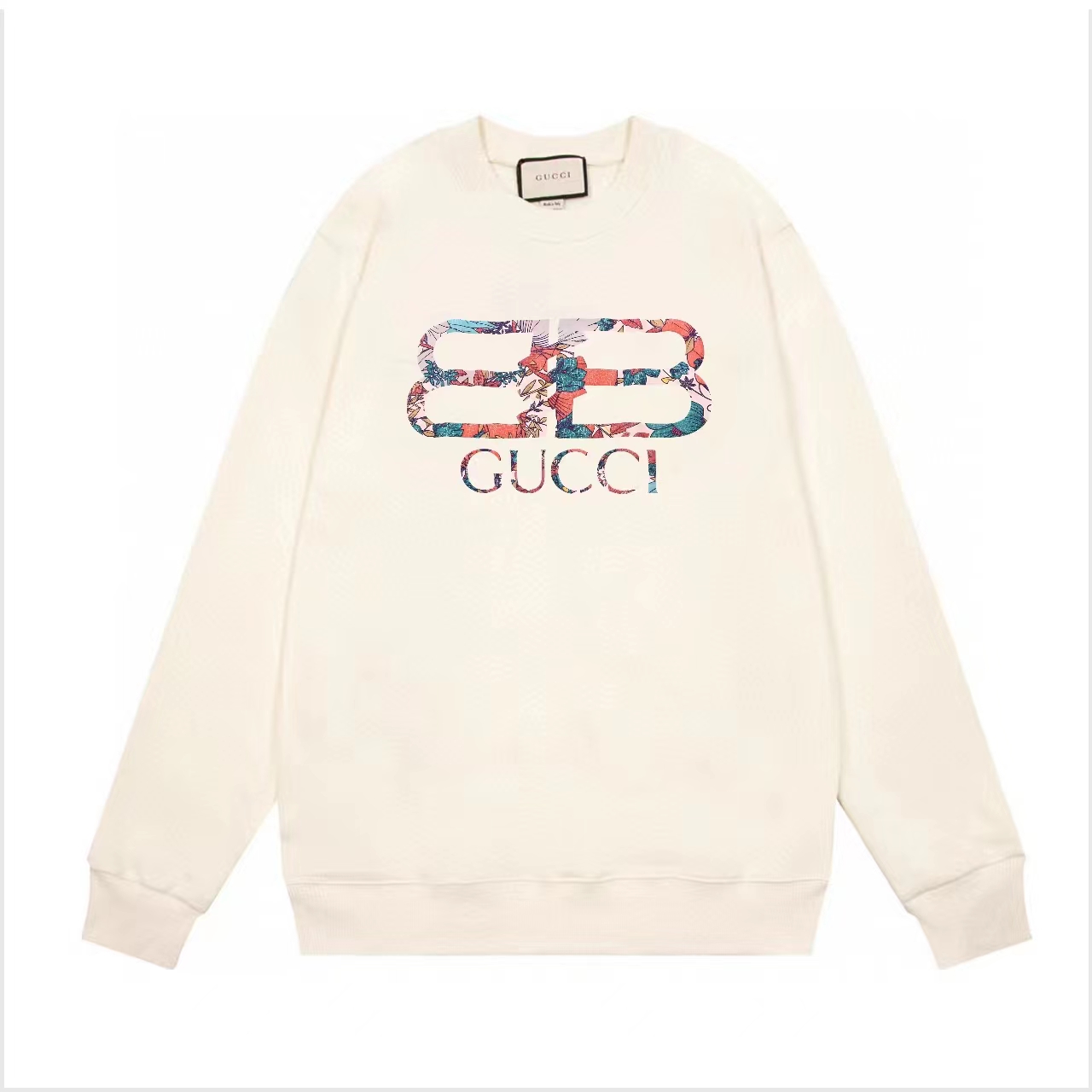 【GUCCI  公式旗艦店】グッチ丸首の衛衣スウェット ご好評に付き再入荷！