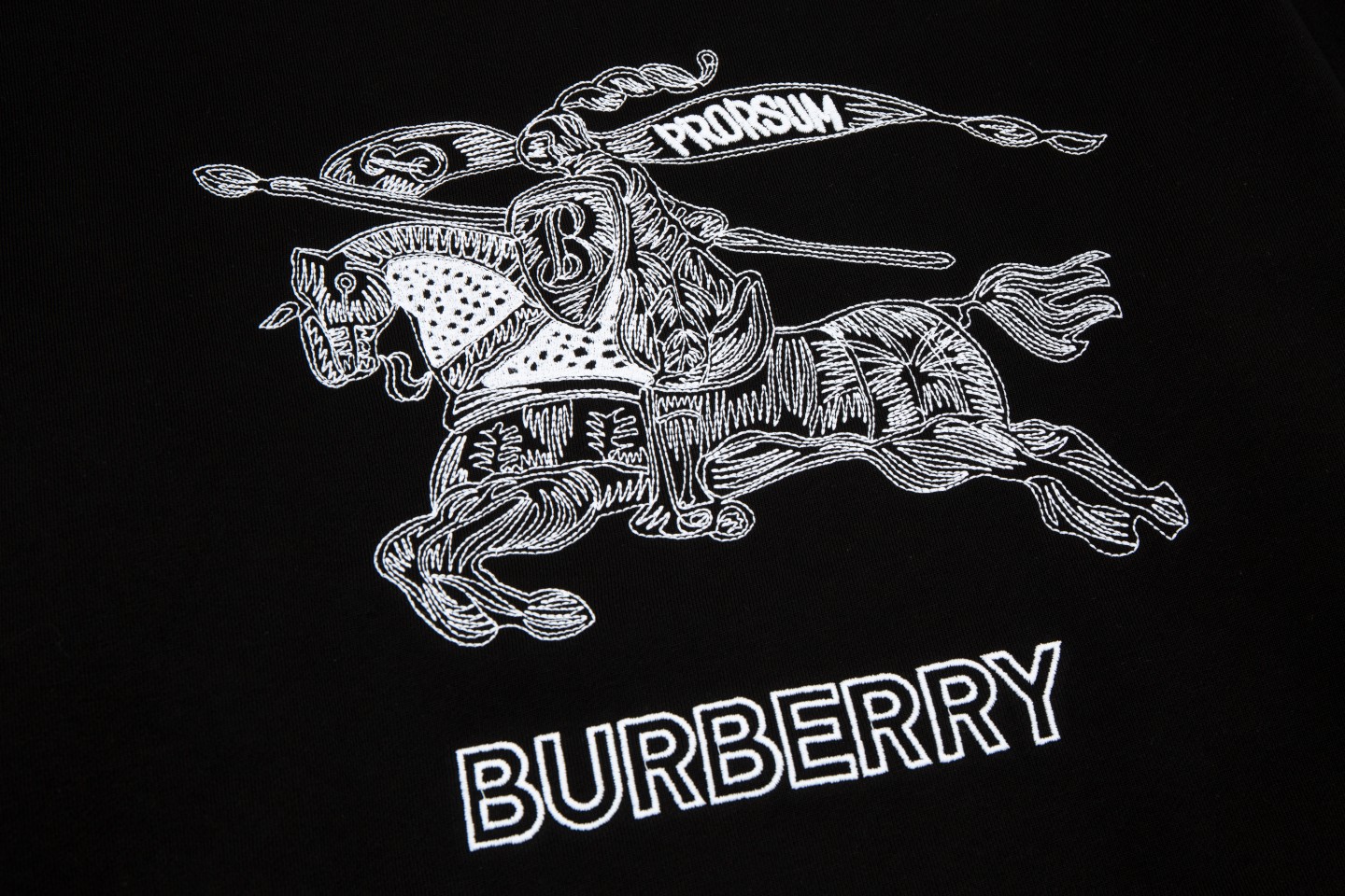 【BURBERRY  公式旗艦店】バーバリー 丸首の衛衣  パーカー ウェットご好評に付き再入荷！