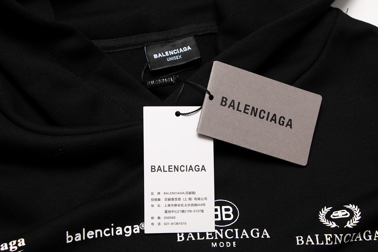 【BALENCIAGA 公式旗艦店】バレンシアガ  パーカー  ウェット ご好評に付き再入荷！