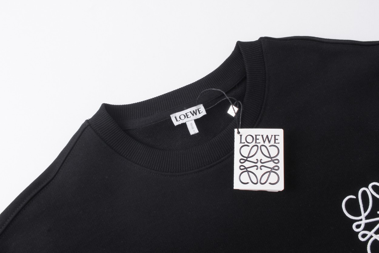 【LOEWE 公式旗艦店】ロエベ  丸首の衛衣  スウェットご好評に付き再入荷！