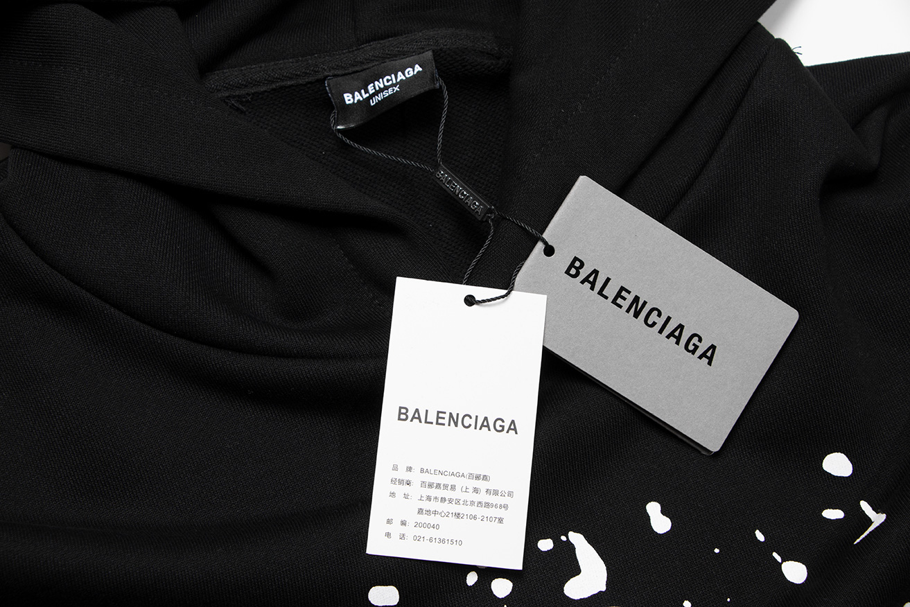 【BALENCIAGA 公式旗艦店】バレンシアガ  パーカー  ウェット ご好評に付き再入荷！