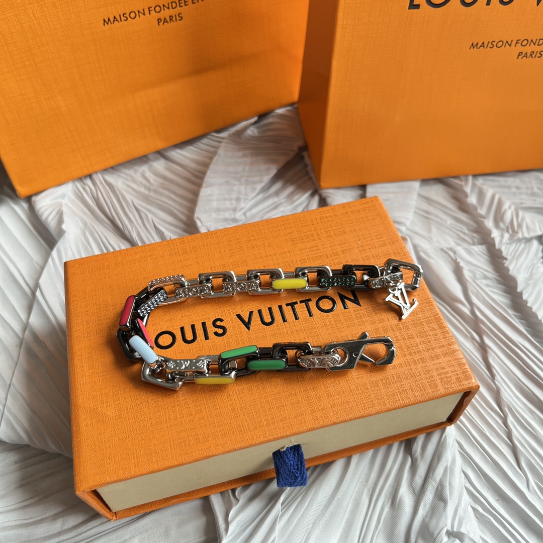 【2024】LV Louis Vuitton（ルイヴィトン）PARADISE CHAIN ブレスレットMP3334