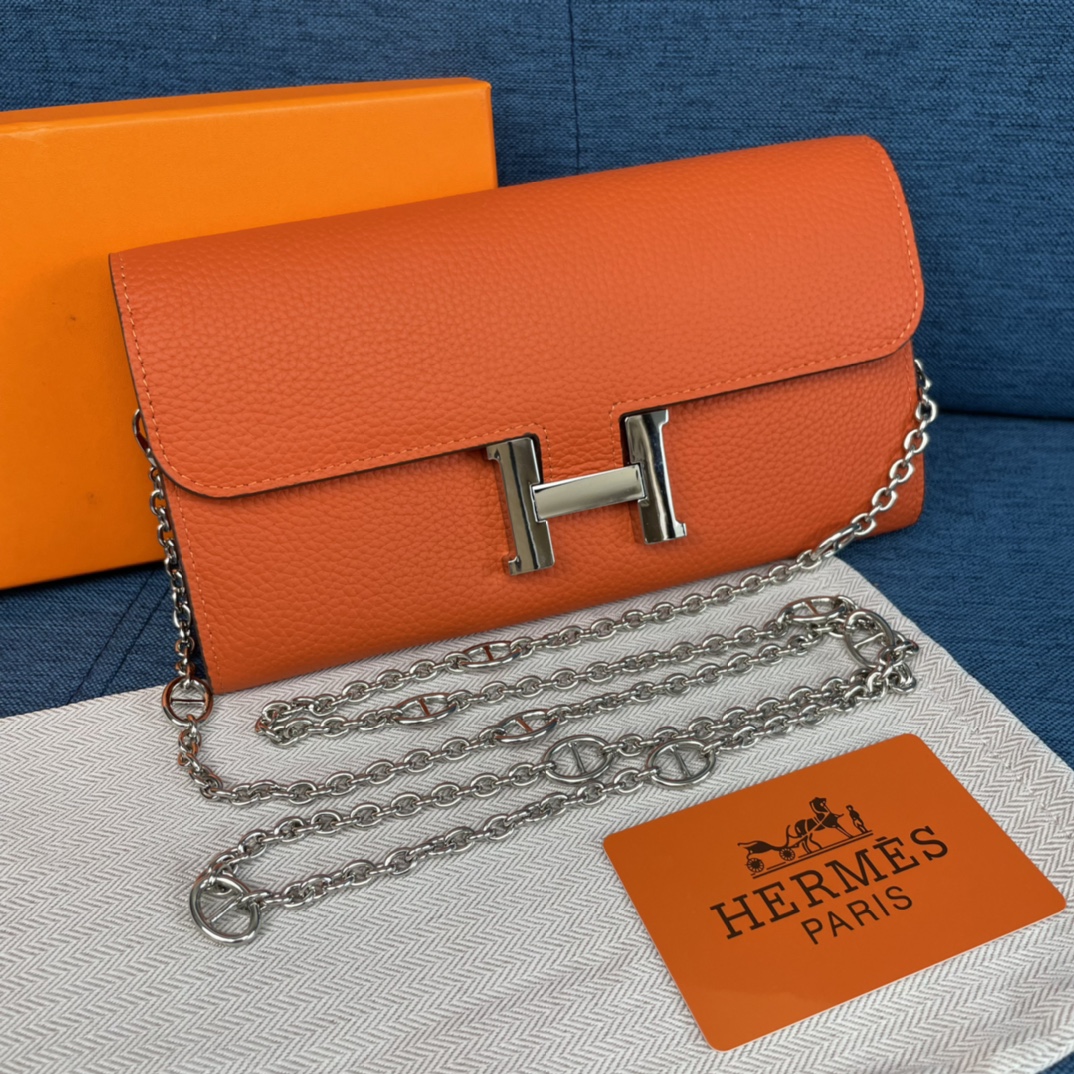 【2024】HERMÈS ショルダー & 長財布 9カラー 22X11CM