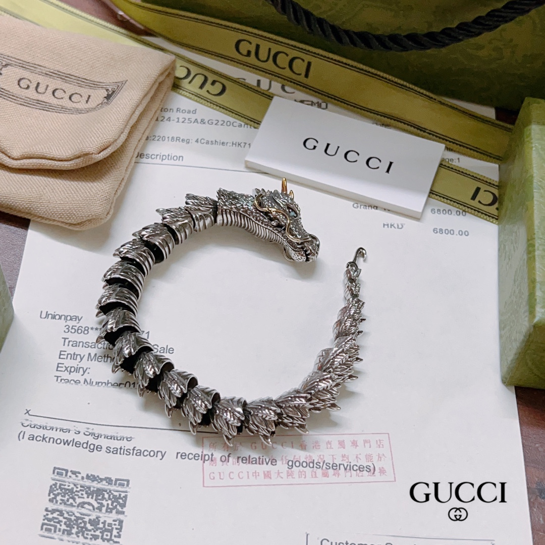 【 GUCCI】ブレスレット、ファッションシンプルなスタイル
