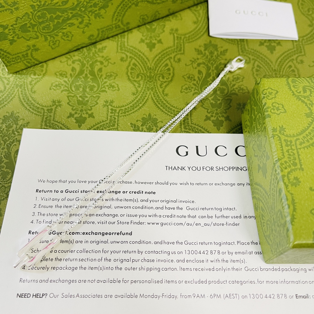 【 GUCCI  】ブレスレット、ファッションシンプルなスタイル