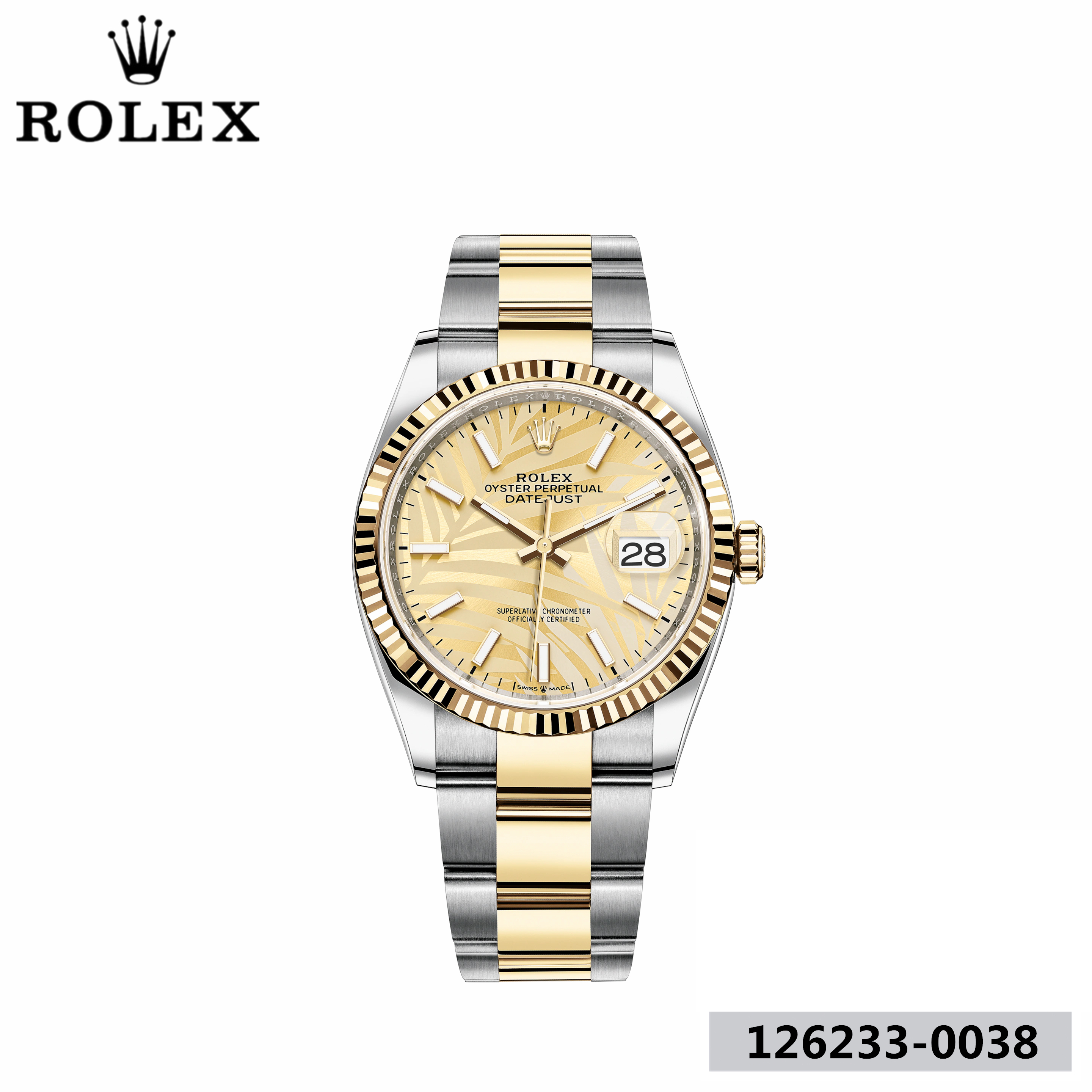 【2024】ROLEX デイトジャスト 36 オイスター 36 mm オイスタースチール＆イエローゴールド