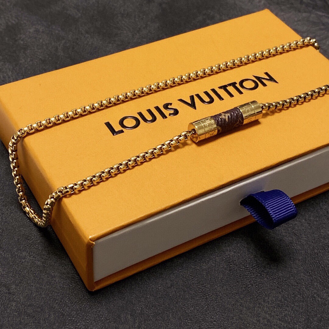【2024】【 LOUIS VUITTON】ネックレス、新しいネックレス万能シンプルファッションオーナメント