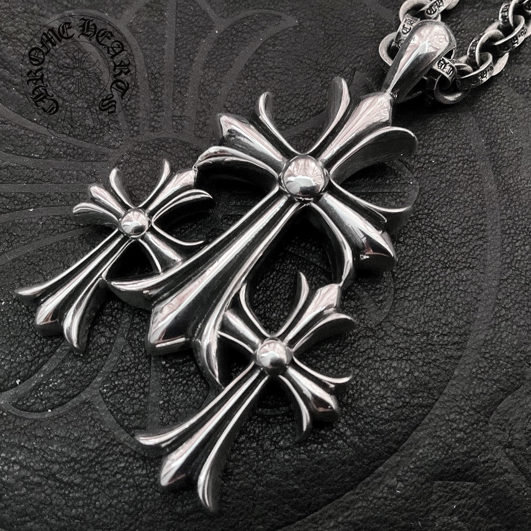 【2024】【Chrome Hearts】ネックレス、新しいネックレス万能シンプルファッションオーナメント
