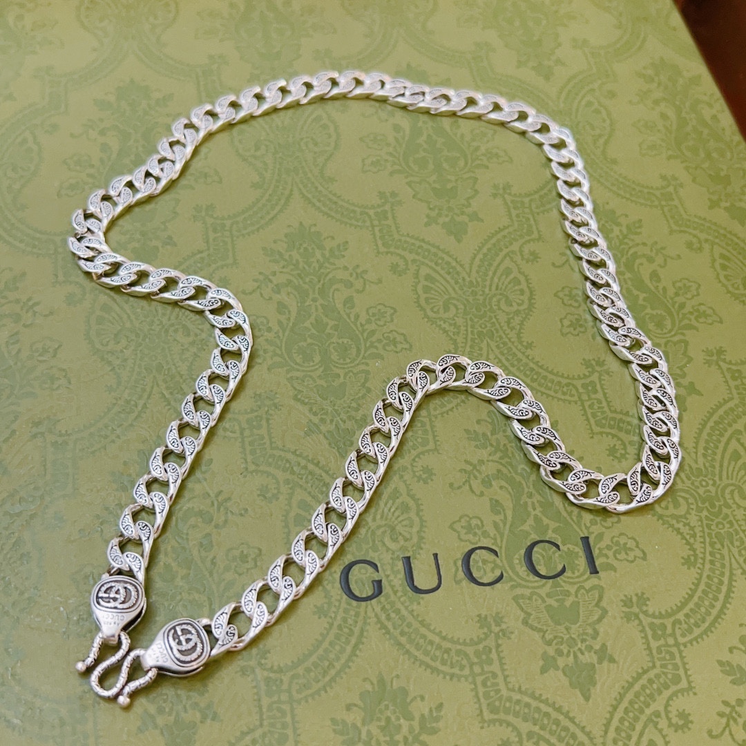 【2024】【GUCCI】ネックレス、新しいネックレス万能シンプルファッションオーナメント