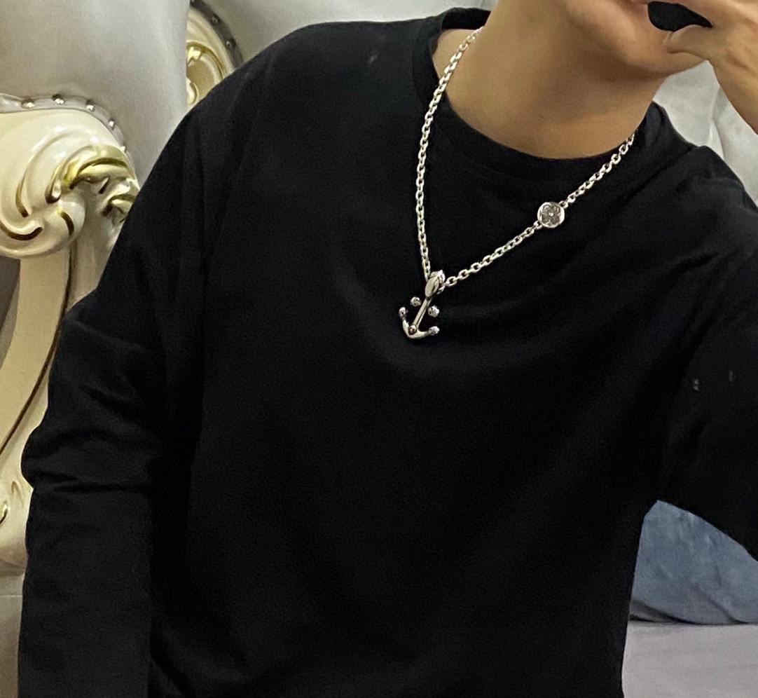 【LOUIS VUITTON 】ネックレス、新しいネックレス万能シンプルファッションオーナメント